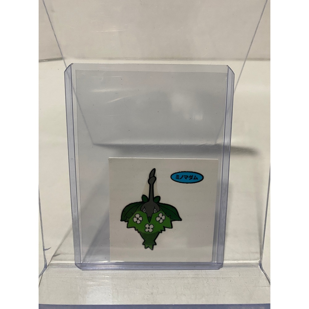 Nintendo Pokemon Sticker Wormadam Plant Cloak Amada Japanese Sinnoh Green